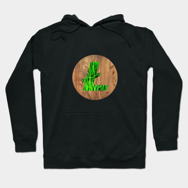 Litecoin: Wood and Grass Hoodie by felixbunny